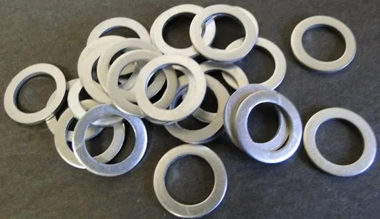 205-2500 – HELIX RACING Banjo Fitting Washer, Use With Banjo Bolts And Brake Line Fittings 10 Millimeter Inside Diame...
